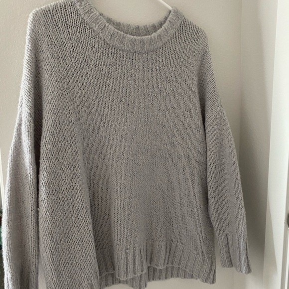 aerie Sweaters - Aerie Oversized Gray Sweater